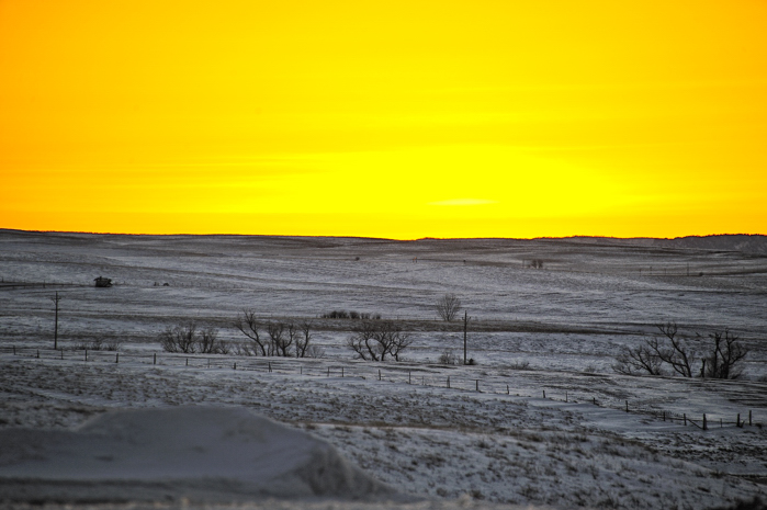 Chadron, Nebraska Sunset, copyright Diana Robinson Photography