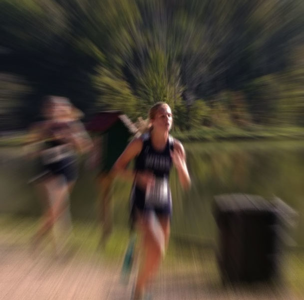 runner blur